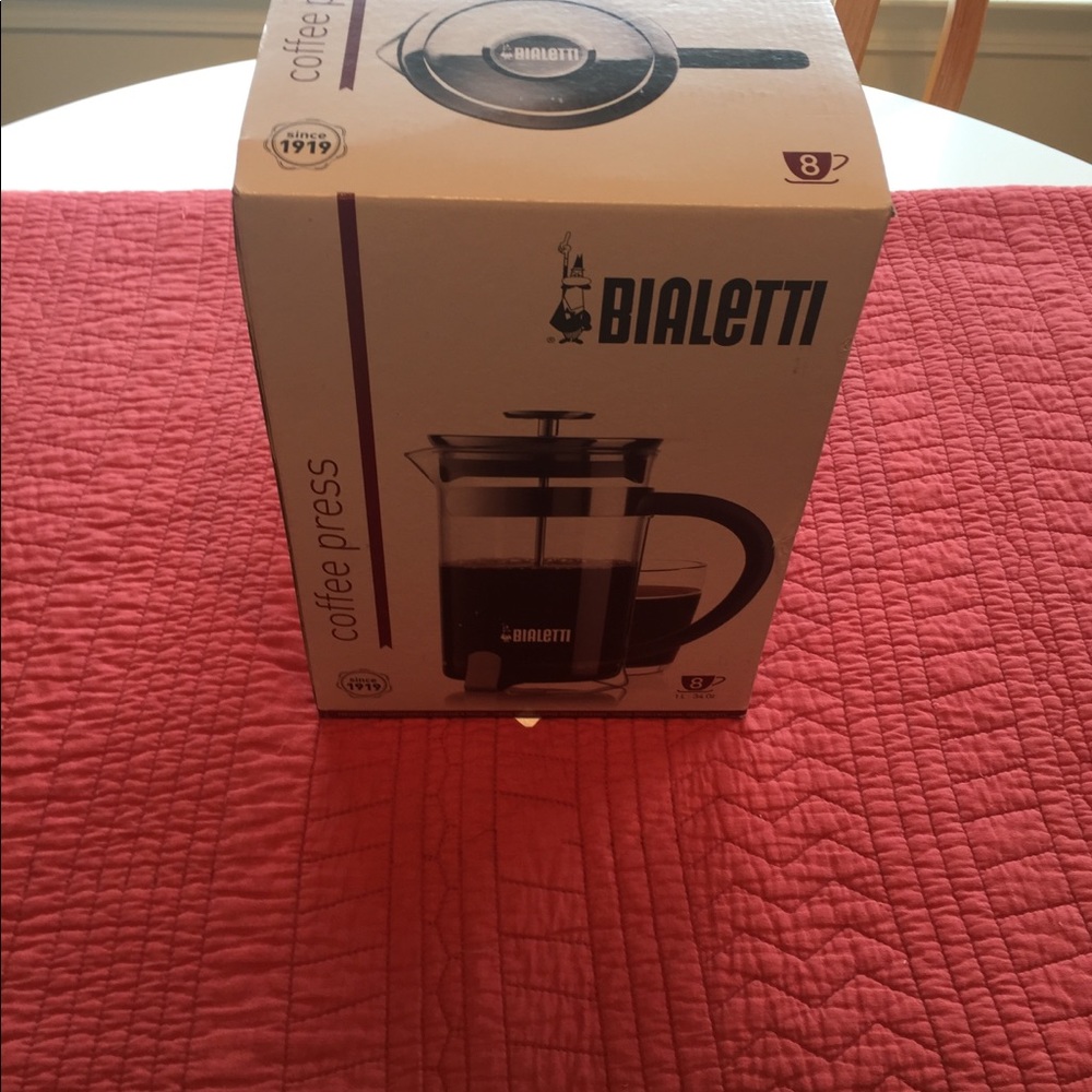 New coffee press